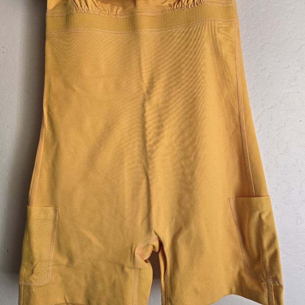NWT Girlfriend Collective Sunny One-Shoulder Dress - Picture 4 of 5